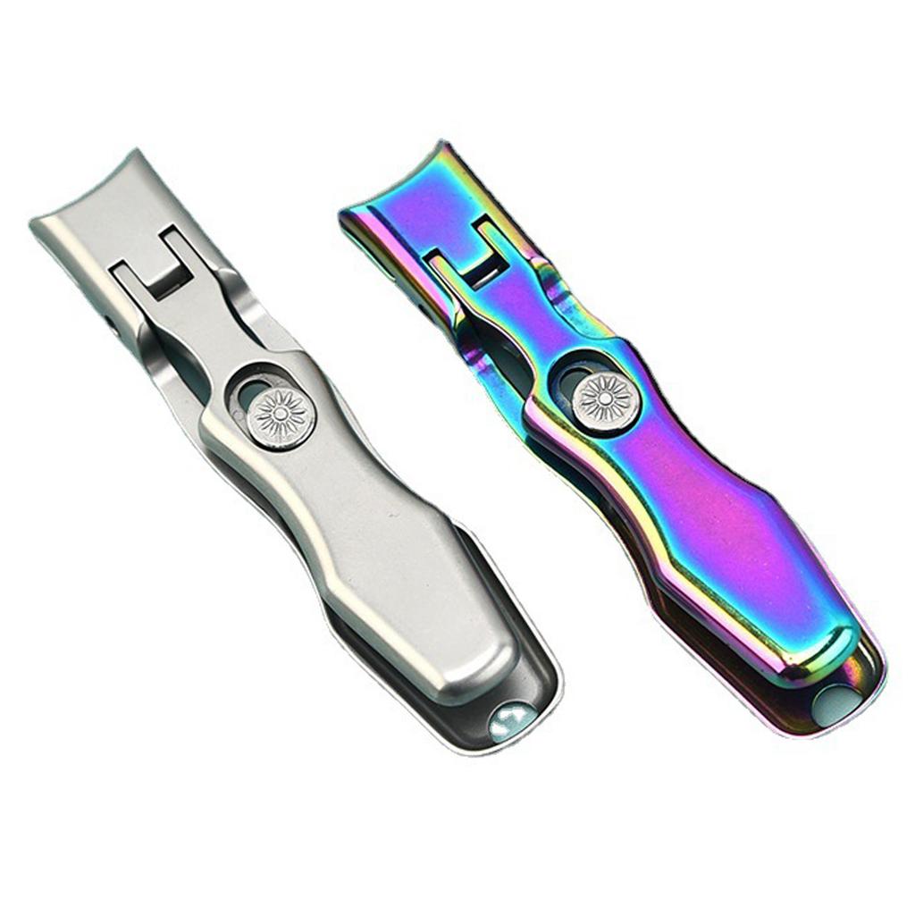 Nail Clippers Stainless Steel Professional Wide Jaw Opening Fingernail Cutters Nail Clippers