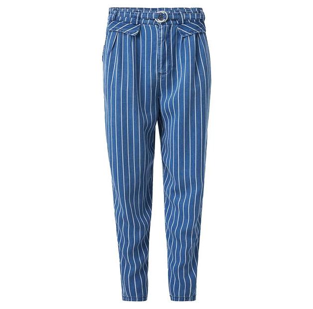 

Salsa джинсы Baggy Tencel Bleach Stripes джинсы L/28