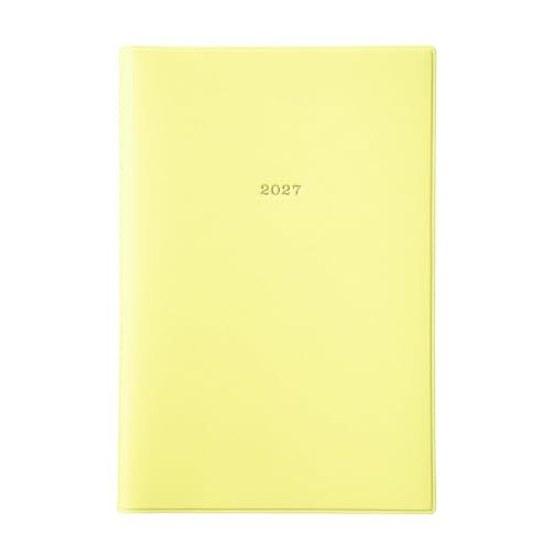 Directly Managed Store Exclusive EDiT 2027 Schedule Book Starting December 2026 Weekly Vertical B6 Variant Nuance Color Lemon Yellow 27WDR-ETF02-YE
