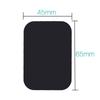 45x65mm 38x50mm Black Scratched Metal Iron Sheet Mobile Phone Holder Magnetic Sheet Car Mobile Phone Holder