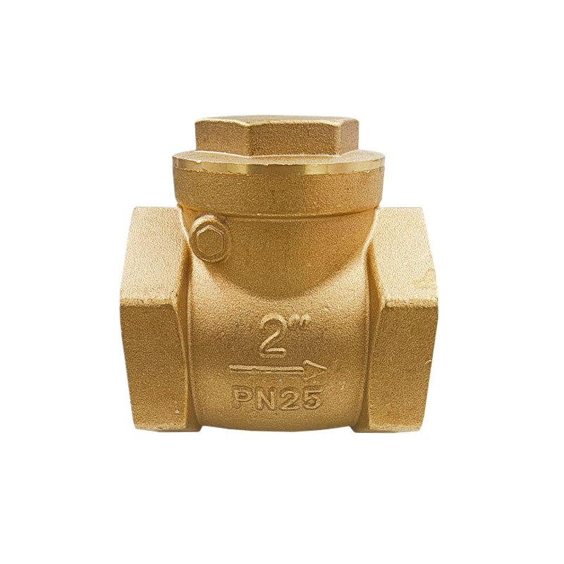 All-Copper Horizontal Check Valve for Water Pumps: 1/2", 3/4", 1" Sizes (DN15, 20, 25)