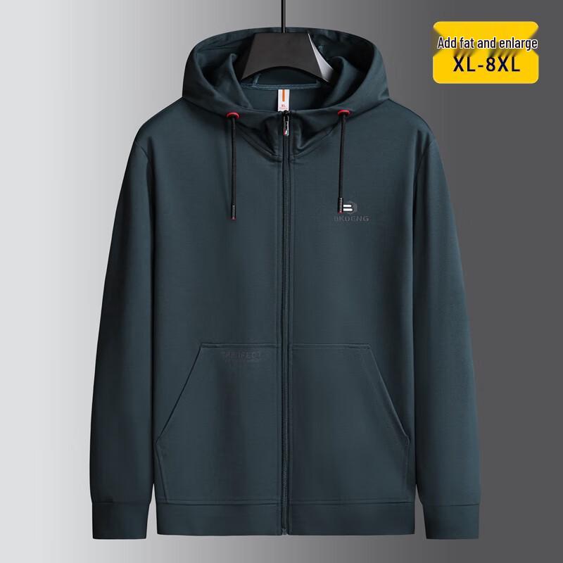

Men s Plus Size Hooded Cardigan Jacket 6XL