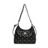 Rhombus Chain Bag Women's 2025 Summer New Niche Casual Messenger Bag High Value Foreign Shoulder Tote Bag