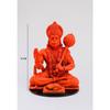 Bahubali Hanuman Ji Murti for Car Dashboard, Lord Hanuman Idol Statue for Home Decoration and Puja, Made with Resin
