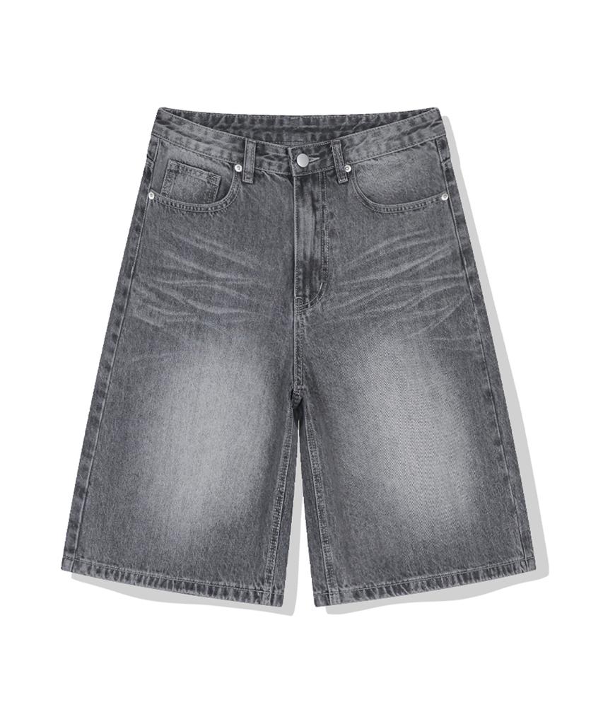 ULIFEZIP Bt Washed Bermuda Denim Pants Washed Shorts Denim Bermuda Pants 3 Colors [Ulzd_0020]