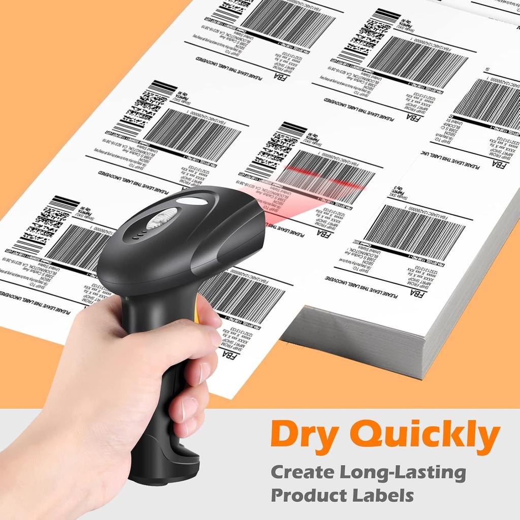 3-1/3" X 4" Shipping Address Labels 300 Label Stickers Paper for Laser/Inkjet Printer 6 Pe
