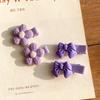 Adorable Hair-Friendly Fabric Hair Clip for Baby Girls - Perfect for Thin Hair & Cute Bangs