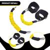 Elastic Leg Bands, Jump Training, Waist Belts, Ankle Resistance Ropes, Ideal for Basketball, Gym,