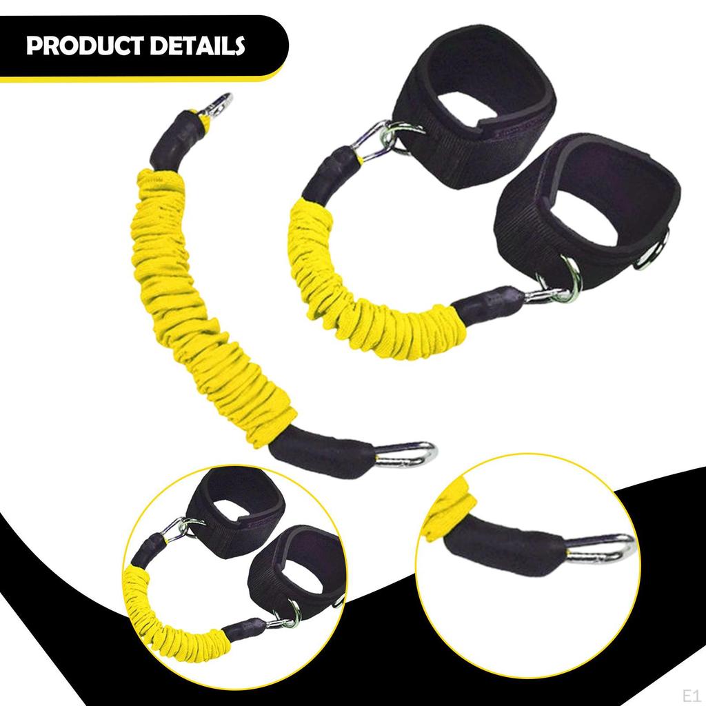 Elastic Leg Bands, Jump Training, Waist Belts, Ankle Resistance Ropes, Ideal for Basketball, Gym,