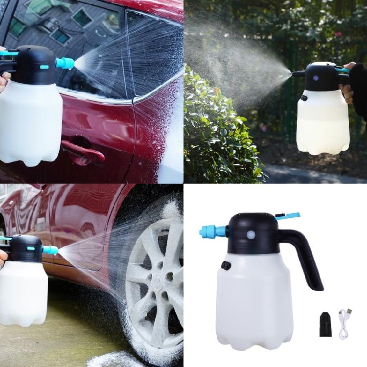 Handheld Cordless Foam Bottle Electric Foam Sprayer for Car Washing Garden Watering USB Rechargeable