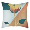 New Tropical Plant Leaves Rainforest Linen Cushion Pillow Cover
