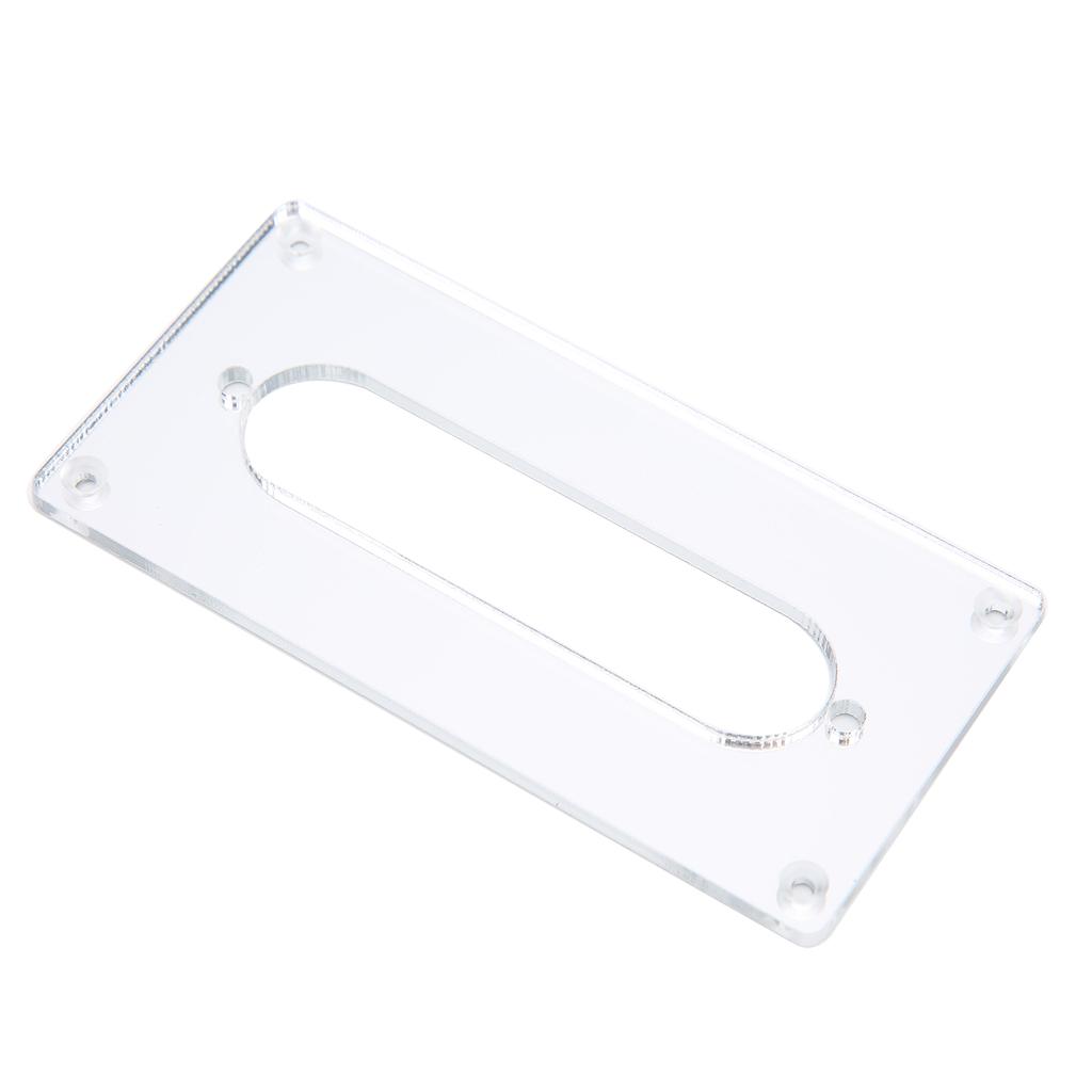 Guitar Pickup Cover Acrylic Frame Mounting Ring Accessory Replacement for Electric