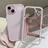 Line Heart-shaped 2-in-1 Transparent Phone Case Suitable for iPhone 17 16 15 14 13 12 11 Pro/Max/Plus Anti Drop and Shockproof