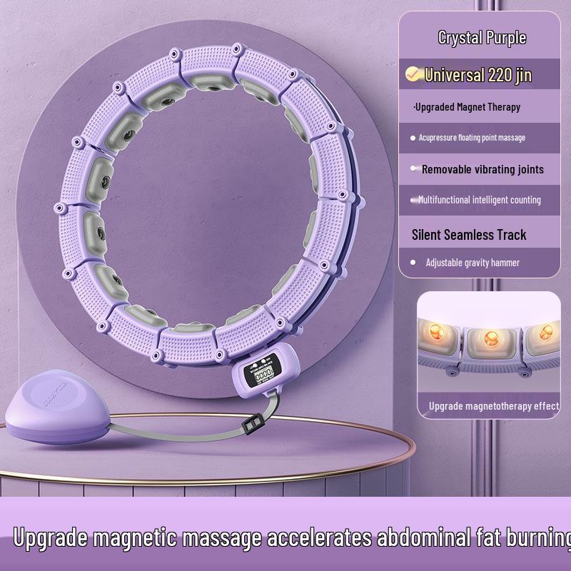 Регулируемый утяжеленный хула-хуп для похудения и фитнеса – Унисекс