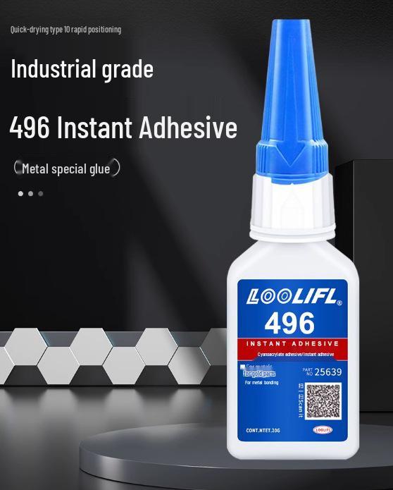 Adeziv cu uscare rapidă Weitai 406: Adeziv Instant 401/425/454/495/496 pentru Cauciuc și Plastic.