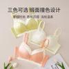 French luxury satin lace lingerie with crescent shaped inner cup, anti sagging and non empty cup
