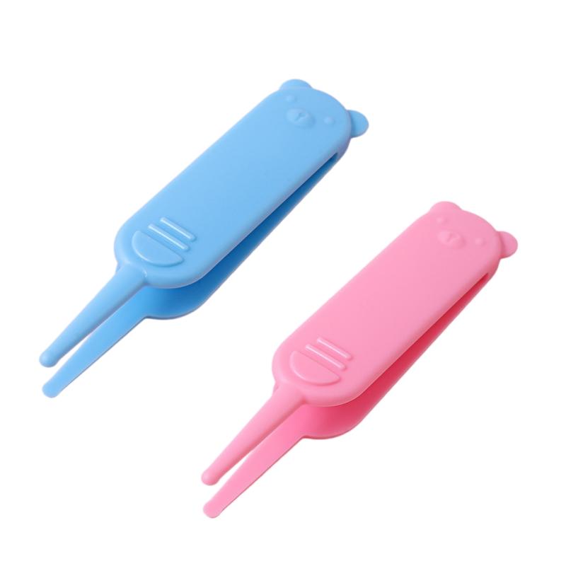 Baby Nose Tweezers Effective Nasal Booger and Ear Remover Tool Navel & Ear Cleaner Clip for Baby's Care Newborn Essential Stuff