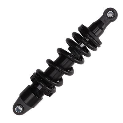280mm Stötdämpare Justerbart Fjäder tryck Fjädring Stötdämpare för Motorcyklar ATV Terrängfordon