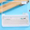 6 Sizes Natural Soft Blended Claret False Eyelashes Extension   Fake Eye Lashes 0.05C 8mm
