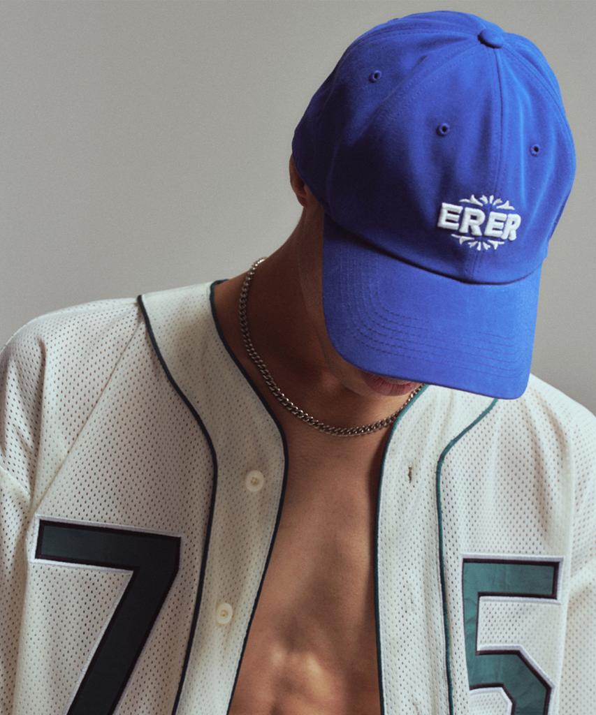ERER Logo Ball Cap Blue