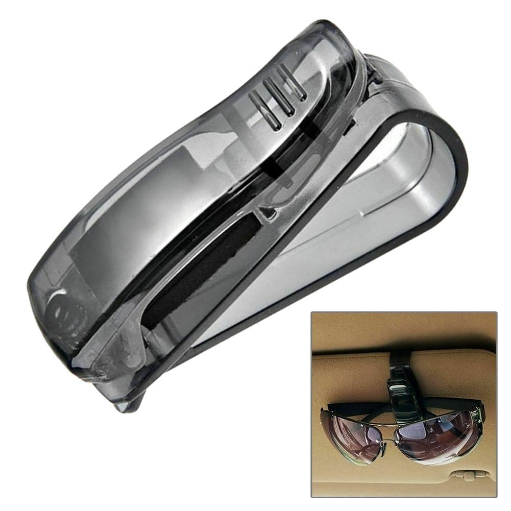Car Glasses Clip Black Card Holder Glasses Mount Parts