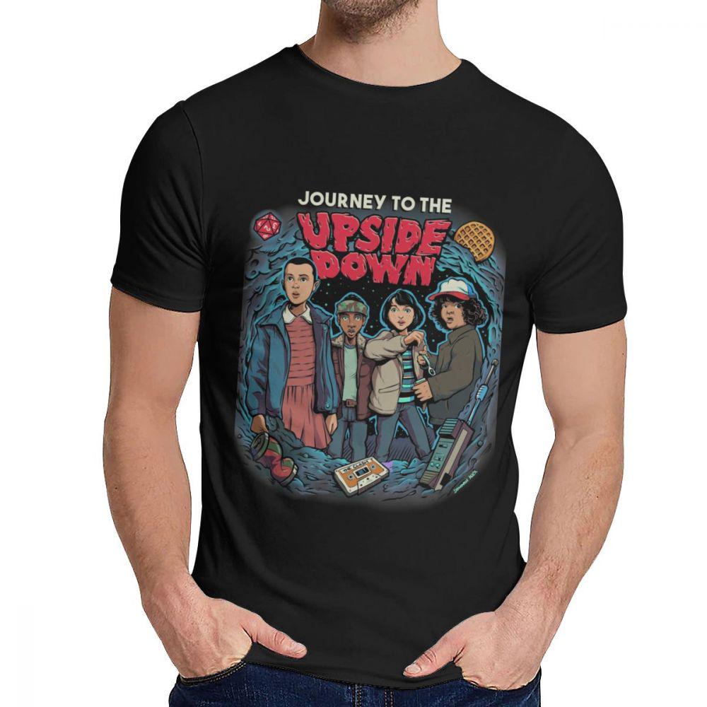 Picture Custom To The Upside Down Tee Unisex Soft Pure Cotton Short Sleeve S 6Xl 3XL