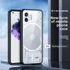 For Nothing Phone2 Mobile Phone Case Full Coverage Transparent HD Back Shockproof Protective Case