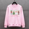 Retro Christmas Nutcracker Merry and Bright Png Coquette Lovely Preppy Nuts About Autumn and Winter Long Sleeve Thermal Hoodie