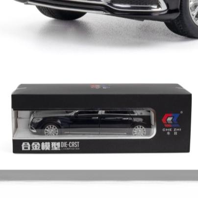 New 1:24 Maybach S600 Metal CarsModel Diecast Alloy High Simulation Vehicles Car Model 6 Doors Can Be Opened Toys Gift