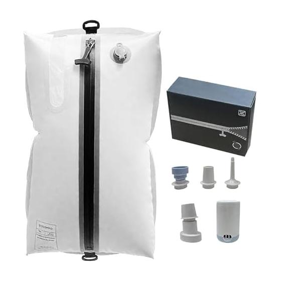 Compression Travel Bag with Electric Pump, Compression Bag, Travel Bag, Travel Pouch, Vacuum Compression Bag, Convenient Travel Goods, Highly Sealed,
