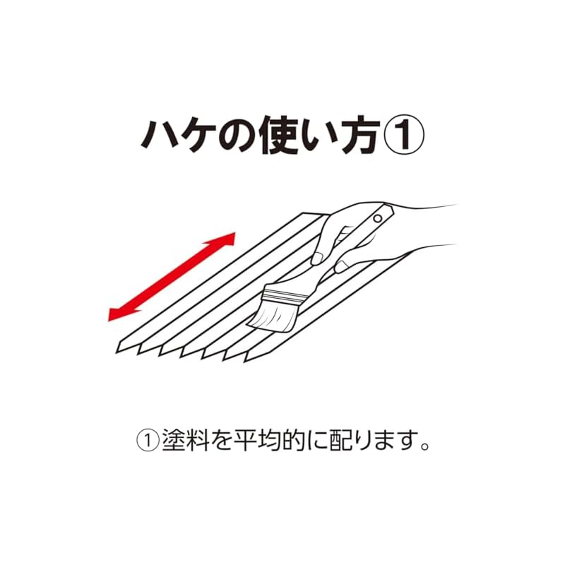 Asahi Paint Multi-Purpose Paint Brush Set (OT-3P): 30mm, 50mm, 70mm (Suitable for Both Water-based and Oil-based Paints)