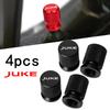 CPGMCG1 4pcs Car Wheel Tire Valve Caps Tyre Stem Covers Airdust Waterproof For Juke F15 F16 2010-2025 Accessories