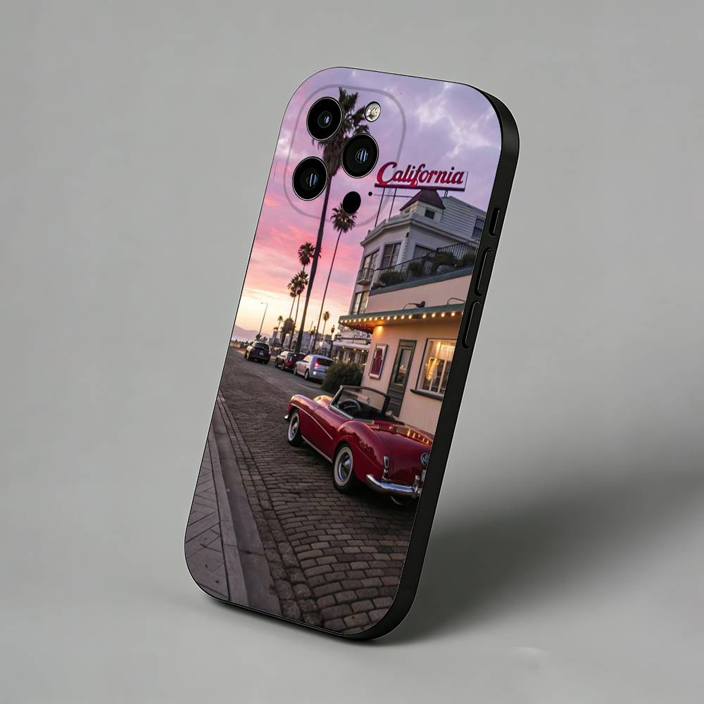 Travel Los Angeles California Phone Case for iPhone 17 Air 16 Pro Max 16e 15 Plus 14 13 Mini 12 11  Back Cover