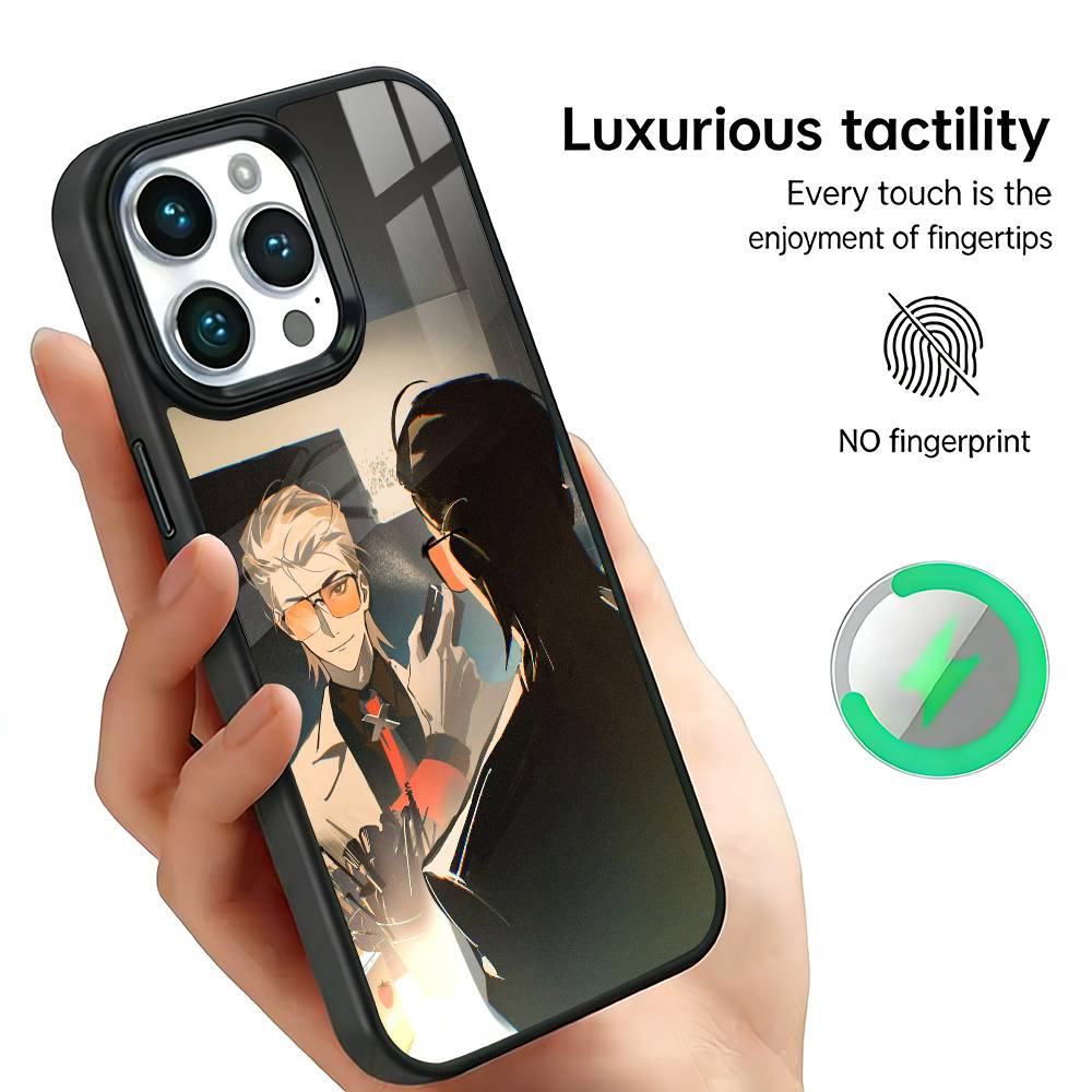 Coque de téléphone T-To Be H-Hero X Pour iPhone17,16,15,14,13,12,11 Plus,Pro Max Pour Recharge Sans Fil Magsafe