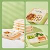 Yangge Biodegradable Corn Starch 5-Compartment Takeaway Containers