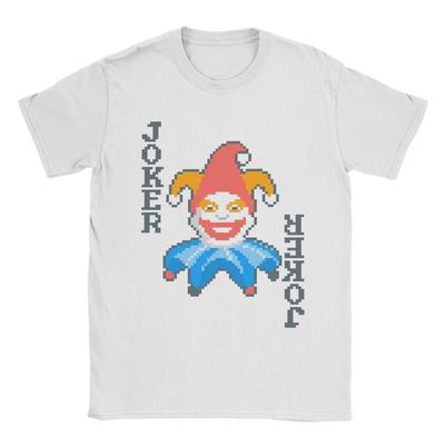 Balatro Game Card Joker Jimbo T-Shirts Men Clown Leisure Cotton Tees Round Neck Short Sleeve T Shirts Plus Size Clothing