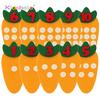 Children Diy 1-10 Number Montessori Digital Carrot Cartoon Math Teaching Aid Number Cognitive Kindergarten Activity Material Toy