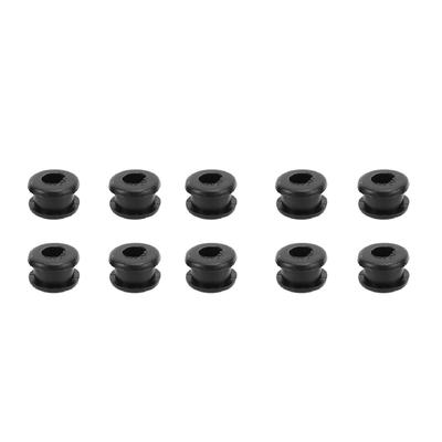 Ceiling Fan Dampers Replacement Low Noise Rubber Fan Sealing Gaskets for Noise Reduction Black 10PCS