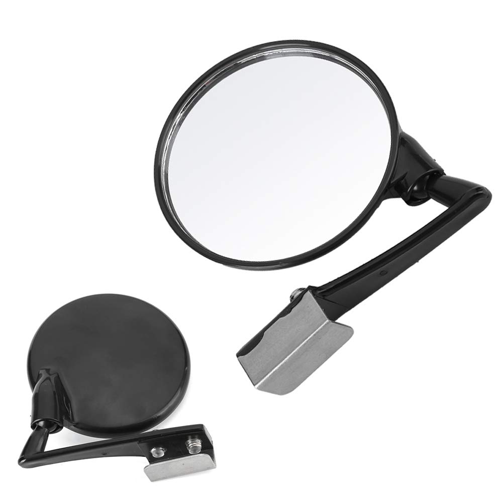 Side Blind Spot Mirror for Outside Front Adjustable Checks Diagonal and Rear Blind Improves and Car Accessories Wide-Angle Mirror, Wheels, 360° Angle,