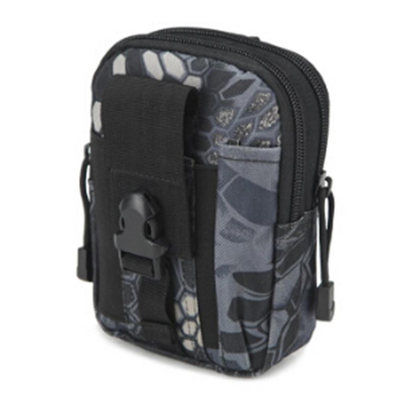New Men Waist Pack Bum Bag Pouch Waterproof Belt Waist Packs Molle Nylon Mobile Phone Wallet Travel Tool Waist Bag