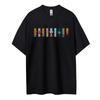 2026 Demon Slayer Short-sleeved Men's and Women's Same Style Comfortable Short-sleeved Couple's Clothing Casual Short-sleeved Wear Y2K