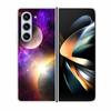 For Samsung Galaxy Fold 6 Case Cool Space Animal Clear Hard Phone Cases for Galaxy Z Fold6 5G 2024 Back Cover Zfold6 Shells Capa