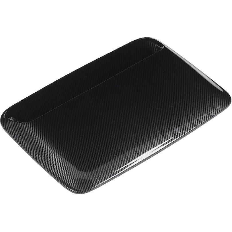 Motorhuvs Scoop-skydd, ABS Kolfiber Motorhuvs Scoop-skydd Universellt för Bilmodifiering Ersättning (Kolfiber)