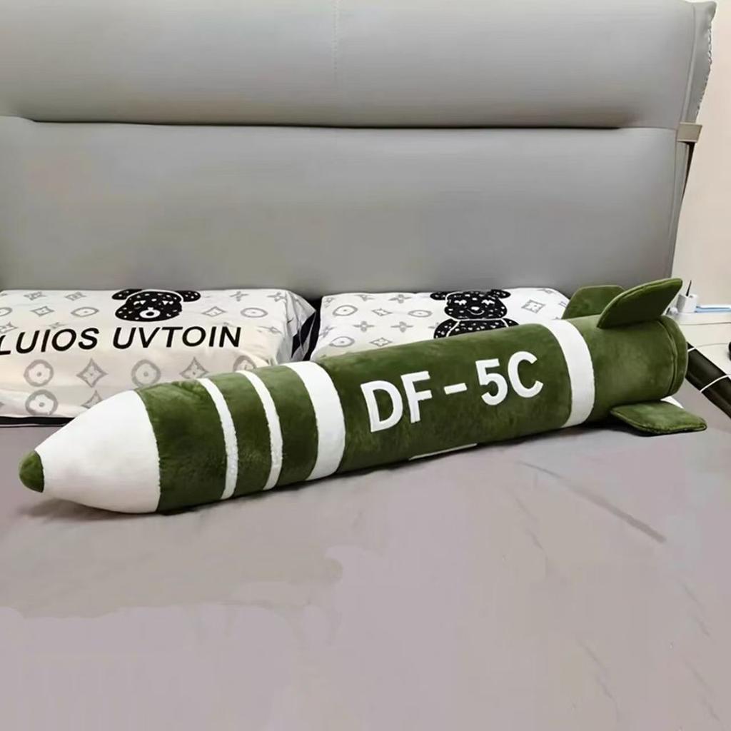 Explosive Dongfeng 5C Creative Missile Pillow Plush Toy Security Doll Long Large Leg Sleeping Pillow