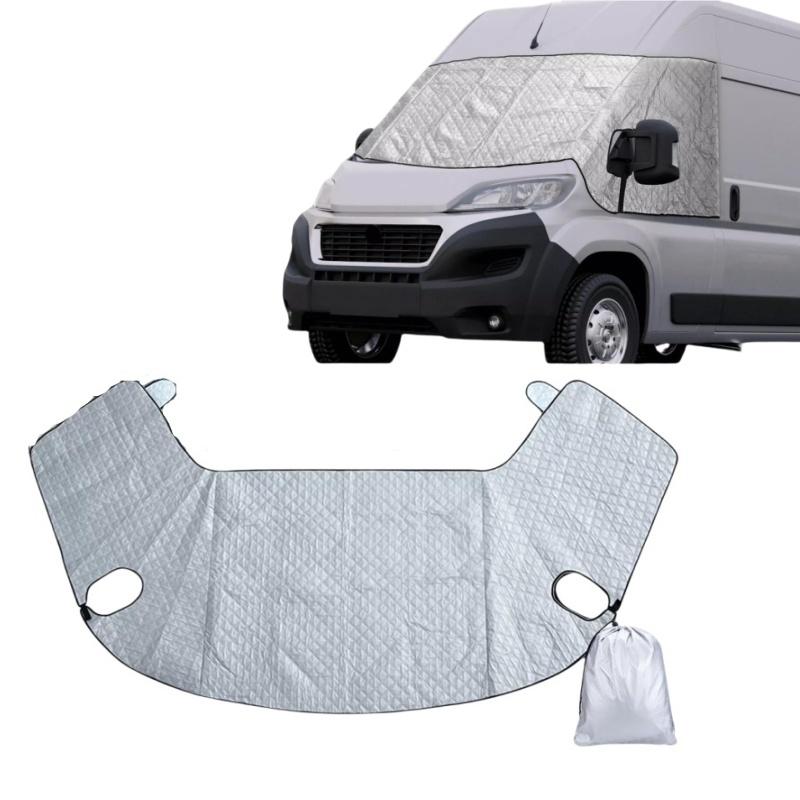 Motorhome Thermal Windscreen Cover Front Window Dustproof UV Frost Protection Cover For Fiat Ducato Peugeot Boxer Citroen Relay