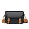 Real cowhide lychee pattern messenger bag contrasting color messenger shoulder messenger bag plus