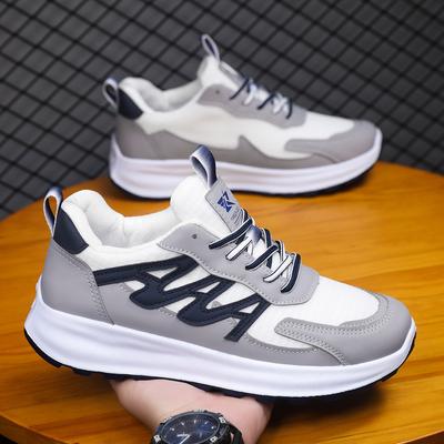 Men's Shoes Mesh Breathable Dad Shoes Trendy Versatile Platform Sports Casual Shoes