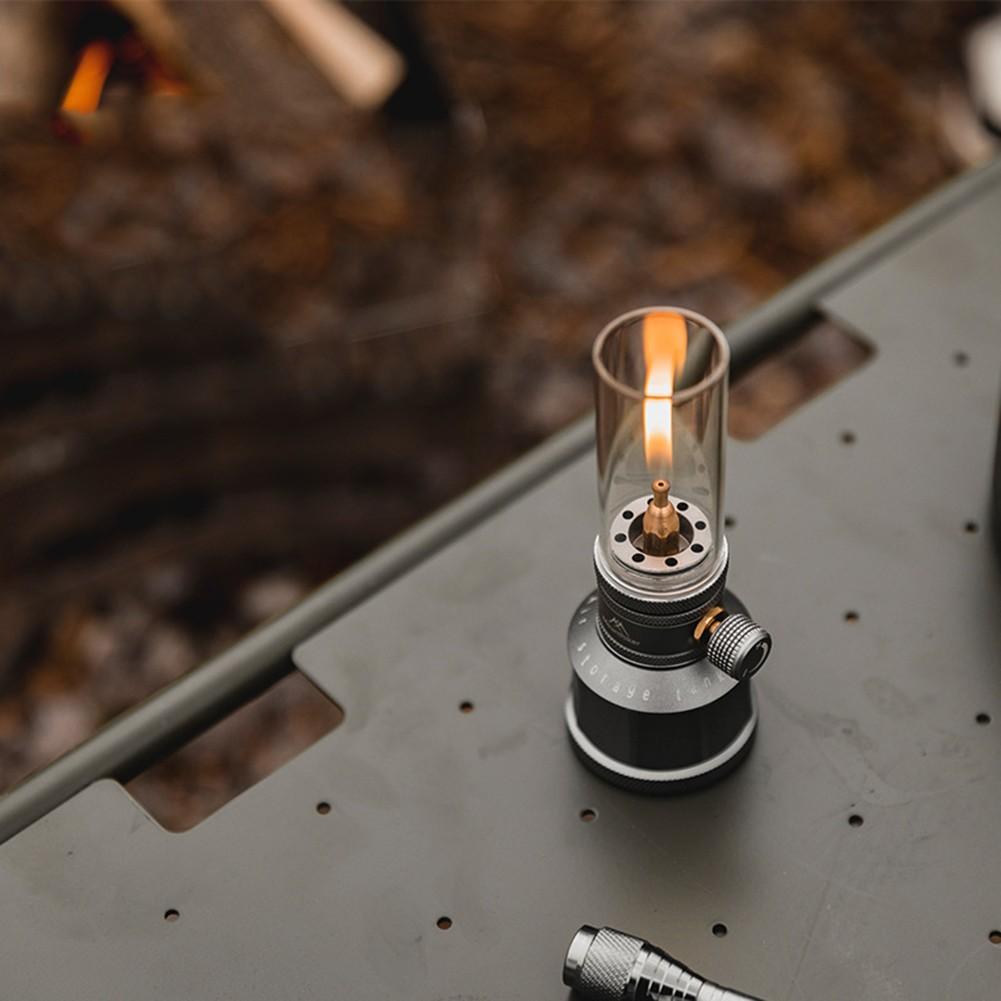 Compact Gas Lantern Extension Rod Gas Lantern Lamp Lightweight