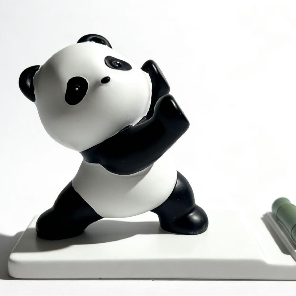 Chengdu Panda Souvenir Phone Holder - Creative Office Desk Gift