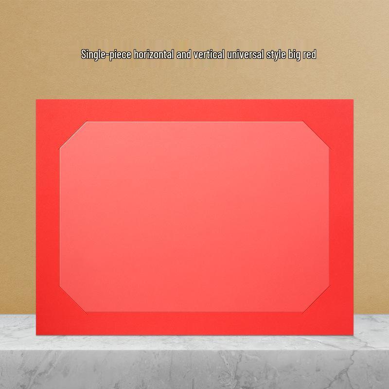 

Custom Honor Certificate & Diploma Folder with Inner Page Printing for Graduation or Award Authorization